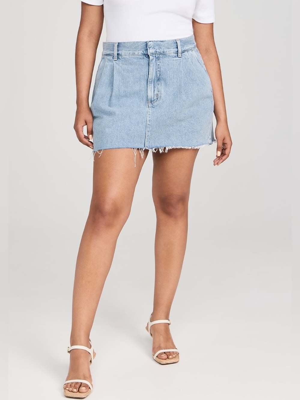 NWT AGOLDE Becker Mini Skirt in Rotate size 30